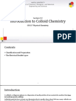 Introduction To Colloid Chemistry