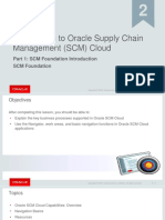 Lesson 02 - Introduction To Oracle Supply Chain Management