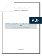 Oman-Guideline On Good Pharmacovigilance Practices