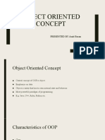 Object Oriented Concept