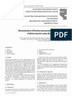 Determination of Fracture Parameters and Ctodc) of Plain Concrete Using Three-Point Bend Tests