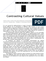 6 - 2010 Chapter 5 - Contrasting Cultural Values