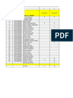 Attendance CSE 7th Semester