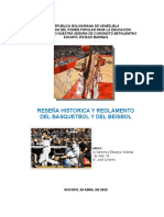 Reseña Historica Basquetbol y Beisbol Elbanys Pico N 33 Abril 2020