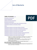 Bacterial Classification 1