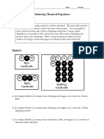 Balancing Equations POGIL