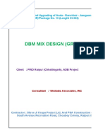 DBM Mix Design No.-1