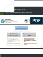 CE 809 - Lecture 6 - Response of SDF Systems To General Dynamic Loading