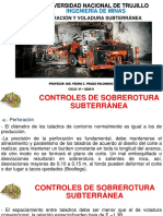 Sesión 22 - Control de Sobrerroturas Labores Horizontales