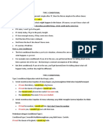 If + Present Simple: Type 1 Conditional