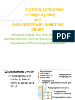 Cholinoceptor - Activating (Cholinergic Agonist) and Cholinesterase - Inhibiting Drugs