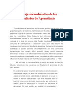 Abordaje Socioeducativo de Las Dificultades de Aprendizaje