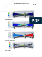 CFD Analysis of A Venturi Tube: Corey Ndifon ME 216