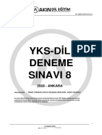 Ydt Deneme 8-130521