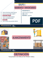 REVISIÓN Grupo 1 Almacenamiento y Inventarios