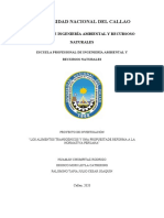 Trabajo de Investigación Los Alimentos Transgénicos y Una Propuesta de Reforma A La Normativa Peruana