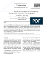 Effects of Contaminants On The Properties of Concrete Paving Blocks Prepared With Recycled Concrete Aggregates