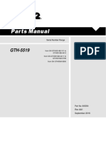 Parts Manual Model GTH-5519