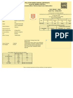 Pollution Under Control Certificate: Issued By: MUMBAI (CENTRAL) Authorised by Motor Vehicles Department, Maharashtra