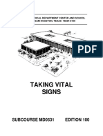 US Army - Medical Course - Taking Vital Signs MD0531