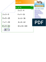 Square Roots: Problem 1 of 6