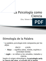 Tema 2 La Psicología Como Ciencia