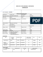 Employees' State Insurance Corporation E-Pehchan Card: Insured Person: Insurance No.: Date of Registration