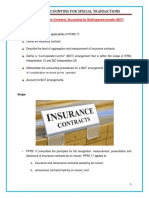 Chapter 10 Insurance Contracts, Accounting For Build-Operate-Transfer (BOT) - PROFE01