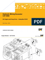 004.1 6060 RH340B Engine and Pump Drive-Caterpillar CAT