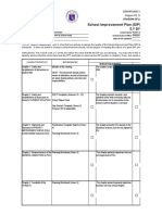 School Improvement Plan (SIP) Quality Assessment (QA) Tool: Division of Lapu-Lapu City