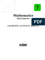 Mathematics 7 LAS Quarter 3