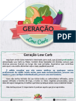 Geração Low Carb - Dicas - PDF Versão 1