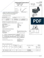 Válvula Solenoide Proporcional: Posiflow 3/8" - 1 /2"