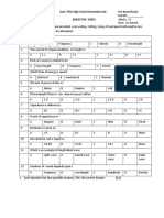 Govt. Pilot High School Rawalakot AJK Pre-Board Exam