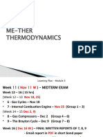 THERMODYNAMICS - MODULE 3 - Lesson 6 9 - Week 12 16 - Gas Cycles - Nov 18