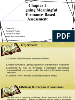 Chapter 4 Performance Based Assessment