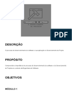 Fundamentos de Software e Gerenciamento de Projetos