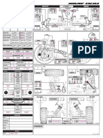 XRAY XB808 Basic Setup Sheet