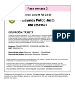 Solicitud de Pase Laboral