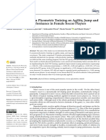 Effects of Short-Term Plyometric Training On Agility, Jump and Repeated Sprint Performance in Female Soccer Players