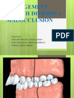 Management Class Ii Division 1 Malocclusion: Prepared by