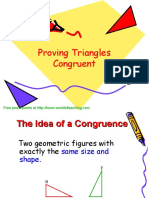 Proving Triangles Congruent