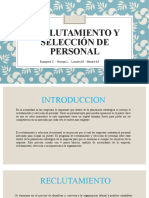 Reclutamiento y Sleccion de Personal