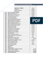 Base de Datos Conocidos