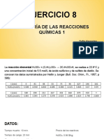 Ejercicio 8 Ingeniería de Las Reacciones Químicas 1