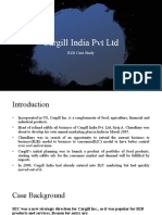 Cargill India PVT LTD (B2B Case Study)