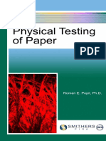 Physical Testing of Paper