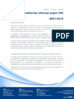 Auditoria Interna Iso 9001 2015