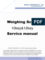 Weighing Scale Service Manual: 10key&12key