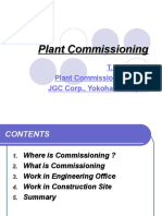 Plant Commissioning